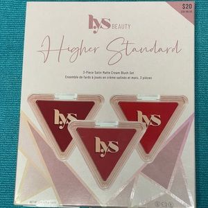 LYS HIGHER STANDARD 3-PIECE CREAM BLUSH SET